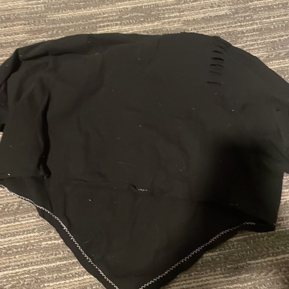 Cropped basic tee, one size - Picture 2 of 2